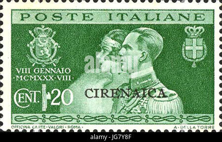 Umberto Di Savoia e Maria Josè del Belgio Cyrénaïque 1930 Banque D'Images