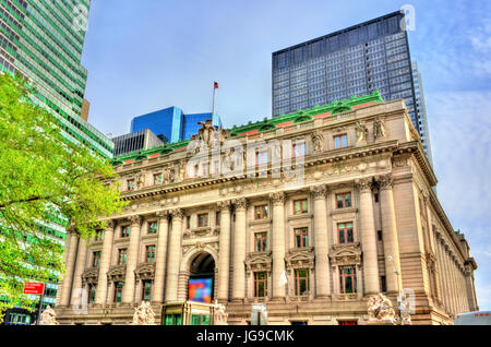 L'Alexander Hamilton U.S. Custom House, un bâtiment historique à New York City Banque D'Images