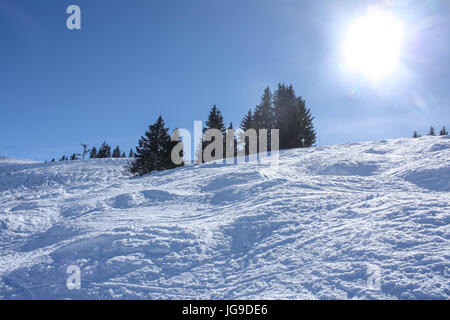 Paysage de montagne, Flumet, France - paysage de montagne, Flumet, France Banque D'Images