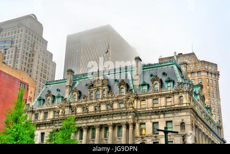 Le palais de justice de substitution à Manhattan, New York City Banque D'Images