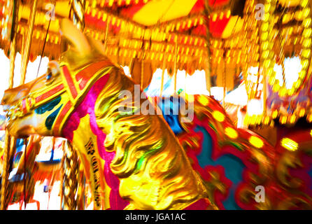 Hummer H2, le cheval Hoppings, Ville Moor, Newcastle upon Tyne Banque D'Images