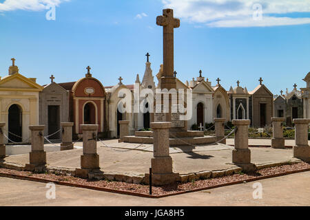 Cimetière Maritime de Bonifacio (avec tout le respect) Banque D'Images