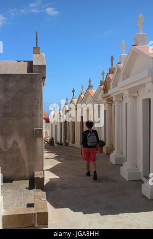 Cimetière Maritime de Bonifacio (avec tout le respect) Banque D'Images