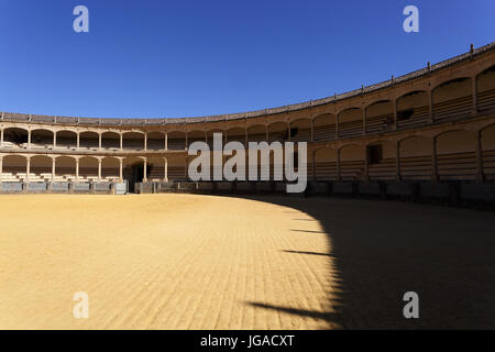 Plaza de toros, Arènes de Ronda, Andalousie, espagne. Banque D'Images