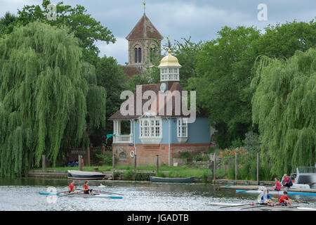 Wallingford par la Tamise dans South Oxfordshire Banque D'Images