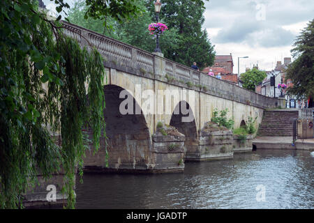 Wallingford par la Tamise dans South Oxfordshire Banque D'Images