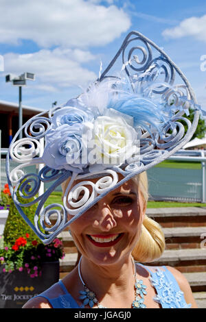 Investec Derby Day 2017 à l'hippodrome d'Epsom comprend : Atmosphère Où : Epsom, Royaume-Uni Quand : 03 Juin 2017 Crédit : Paul Taylor/WENN.com Banque D'Images