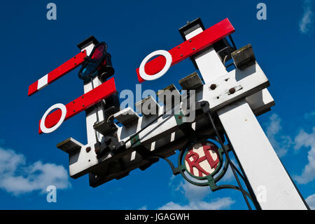 Romney Hythe et Dymchurch Railway. Un chemin de fer miniature jauge 15' dans le Kent au Royaume-Uni. Banque D'Images