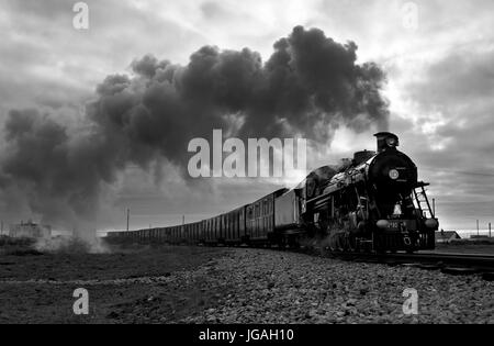 Romney Hythe et Dymchurch Railway. Un chemin de fer miniature jauge 15' dans le Kent au Royaume-Uni. Banque D'Images