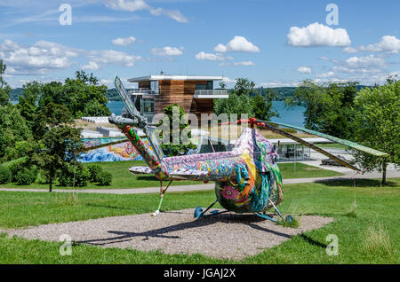 Musée Buchheim de Phantasy situé au nord de Bernried dans Höhenried Park sur les rives du Lac de Starnberg - une maison pour les Collections Buchheim Banque D'Images