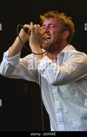 Coude - Guy Garvey, V2002, Hylands Park, Chelmsford, Essex, Grande-Bretagne, août 2002. Banque D'Images