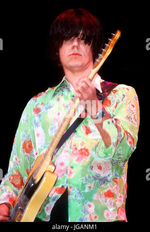 Les hippocampes - John Squire, V98 Festival, 1998, Hylands Park, Chelmsford, Essex, Grande-Bretagne - août 1998. Banque D'Images