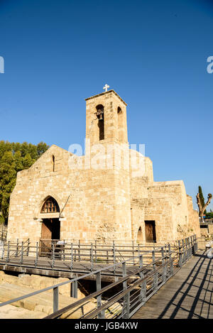 L'Église Ayia Kyriaki Chrysopolitissa à Paphos, République de Chypre Banque D'Images