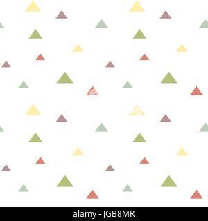 Triangles colorés mignon vecteur illustration de fond transparent Illustration de Vecteur