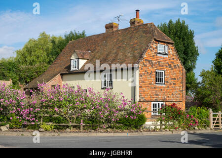 English british gîte rural de bretagne maison de campagne pittoresque Kent Warehorne Banque D'Images