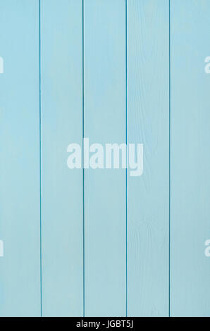 Photographie d'une langue et la planche en bois rainuré, panneau peint en couleur bleu azur. Banque D'Images