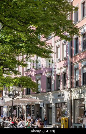 Gärtnerplatz, München, Allemagne Banque D'Images