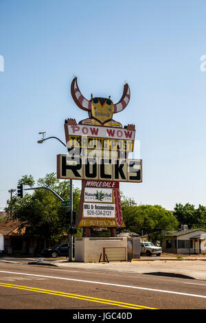 Holbrook, l'historique Route 66, Navajo Comté, Arizona, USA Banque D'Images