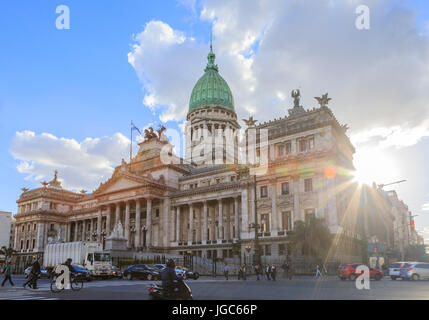 Palais des Congrès national argentin, Buenos Aires, Argentine, Amérique du Sud Banque D'Images