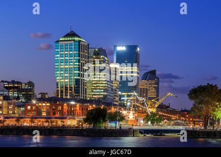 Puerto Madero, Buenos Aires, Argentine, Amérique du Sud Banque D'Images