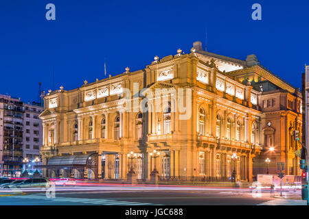 Teatro Colón, Buenos Aires, Argentine, Amérique du Sud Banque D'Images