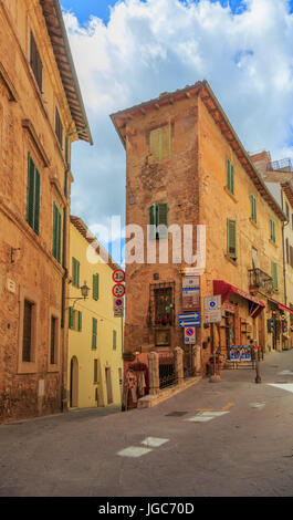 Montepulciano, Val d'Orcia, Toscane, Italie Banque D'Images