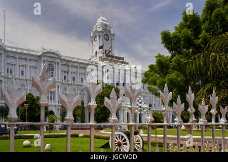 Bâtiment de Ripon, Chennai, Tamil Nadu, Inde, Asie Banque D'Images