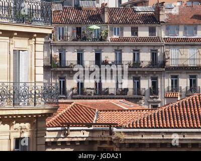 L'architecture traditionnelle française et de la construction résidentielle Banque D'Images