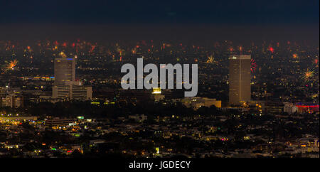 Le 4 juillet 2017 Los Angeles Banque D'Images