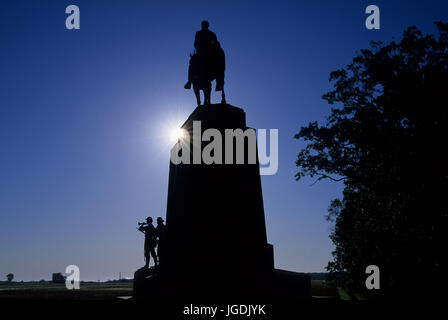 Virginia Memorial, Gettysburg National Military Park, New York Banque D'Images