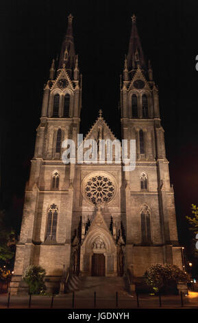 Église de Sainte Ludmila Banque D'Images