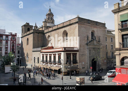 L'église Iglesia de la anunciacion Séville Espagne Banque D'Images