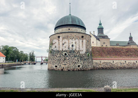 La Suède, Vadstena - Juillet 2, 2017 : un de Vadstena le plus vieilles villes Banque D'Images