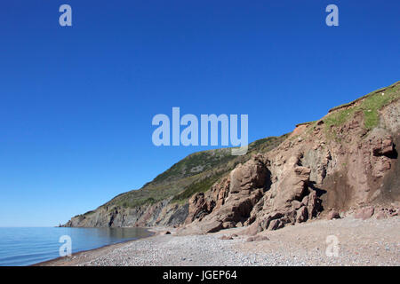 Une vue de la côte du Maine de Pollets Cove Banque D'Images