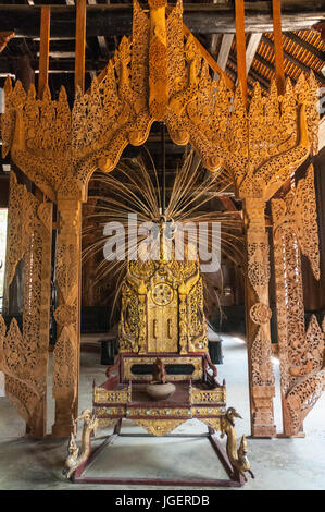 Black house museum, Chiang Rai, Thaïlande Banque D'Images