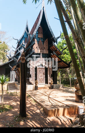 Black house museum, Chiang Rai, Thaïlande Banque D'Images