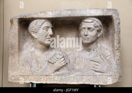 L'empire romain. Freedman et Freedwoman. 30-15 avant notre ère. British Museum. Londres. UK Banque D'Images