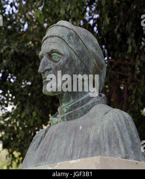 Durante degli Alighieri Dante 1265-1321 poète italien Banque D'Images
