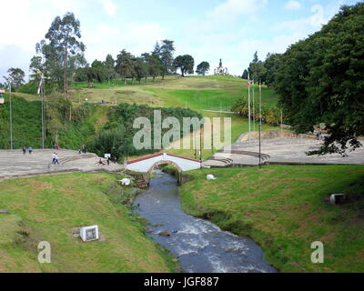 Puente de Boyaca, le site de la célèbre bataille de Boyaca où l'armée de Simon Bolivar, avec l'aide de la Légion britannique, obtenu la independen Banque D'Images