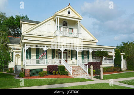 Louisiane, paroisse Sainte Marie, Morgan City, le quartier historique, 'Adele' 706 First St., résidence privée, construite pour 1902 James Francis Prohaska Banque D'Images