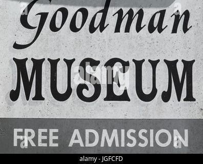 Goodman Museum de Tyler, Texas Banque D'Images