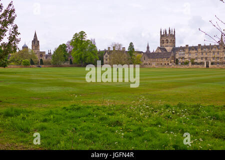 Les universités d'Oxford,Centre d'apprentissage,Jardins,bibliothèques,Hébergement,Immeubles,Coutyards,Oxford, Oxfordshire, UK Banque D'Images