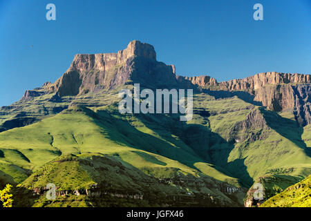 Amphithéâtre Thendele uKahlamba Royal Natal Park Parc du Drakensberg, KwaZulu-Natal, Afrique du Sud Banque D'Images