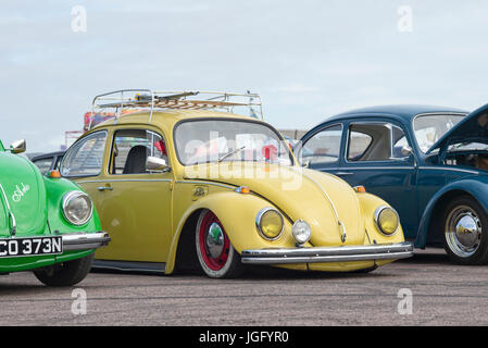 Classic VW Coccinelle voitures à VW Show. UK Banque D'Images