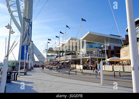 Gunwharf Quays Portsmouth Hampshire UK Banque D'Images