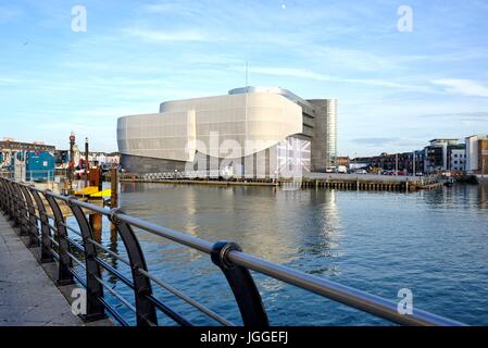 Ben Ainslie racing center Portsmouth Hampshire UK Dock Carrossage Banque D'Images