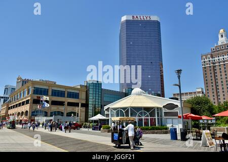 Le Bally's Hotel and Casino Atlantic City, New Jersey Banque D'Images