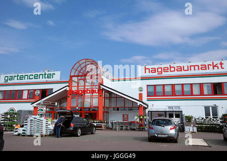Magasin de matériel et gartencenter Hagebaumarkt Banque D'Images