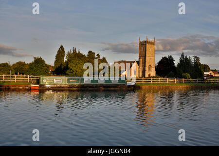 Gloucester et la netteté Canal ; Frampton sur Severn, Gloucestershire, Royaume-Uni Banque D'Images