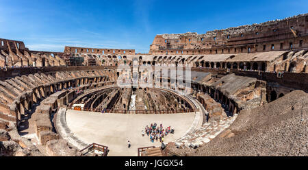 Le Colisée à Rome, Italie Banque D'Images